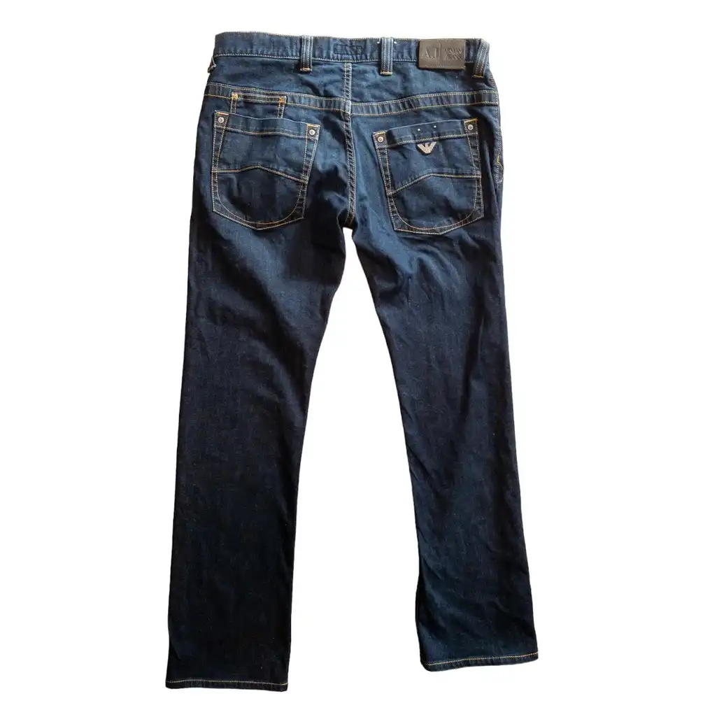 Armani Jeans Slim-Fit blue jeans - SIZE MEN’S US W33 L32