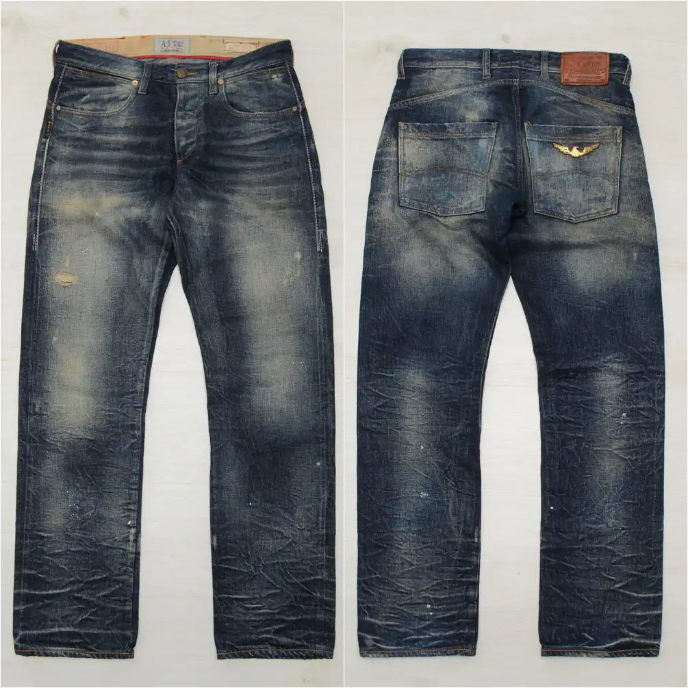 Armani Jeans Limited Edition Hand Craftmanship Selvedge 32