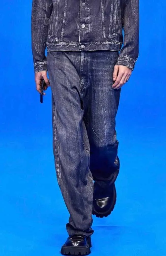 💥RUNWAY💥 SS20 Balenciaga TROMPE L’oeil Jeans