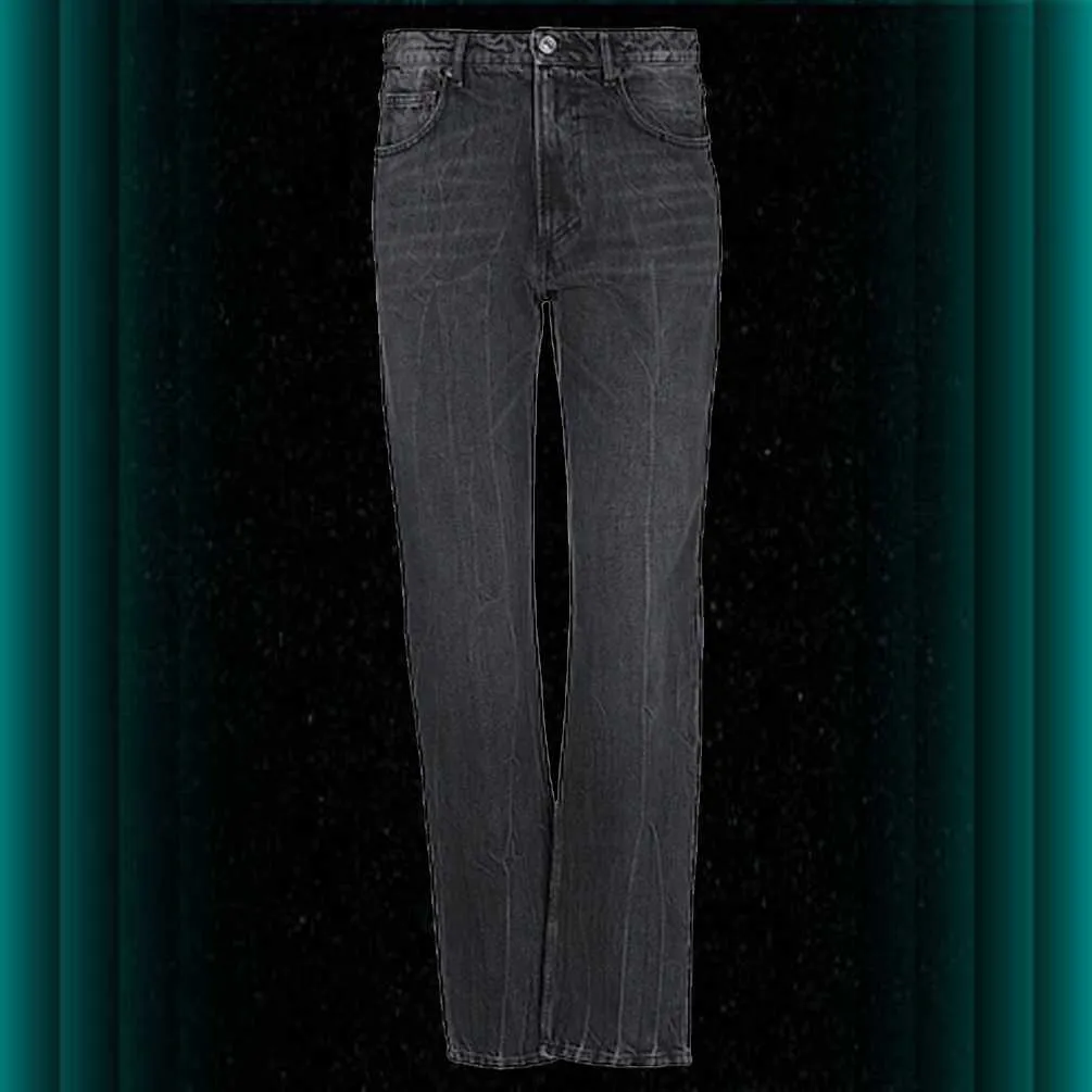 Denim pants in Black