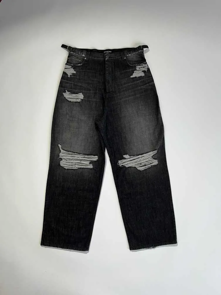 Summer 22 ‘Red Carpet’ Destroyed Super Large Baggy Pants