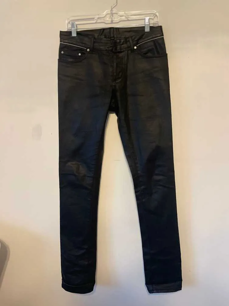 Balenciaga Waxed Denim by Alexander Wang