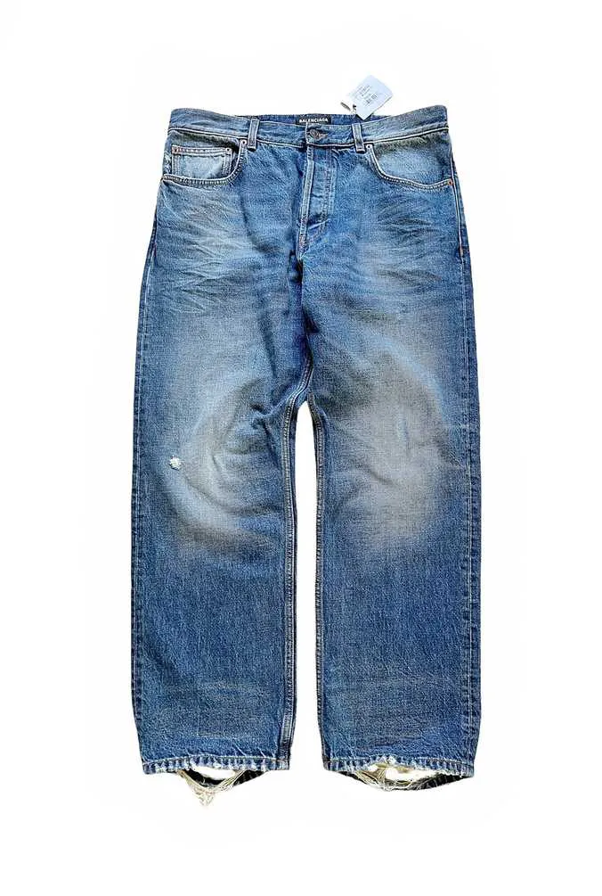 Sz36 2021 Destroyed Hem Denim