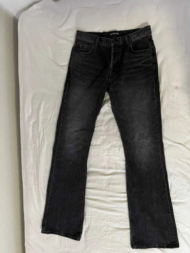 Balenciaga Japanese Black Denim