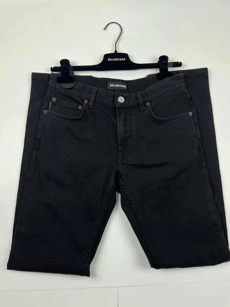 Balenciaga Tapered Black Denim
