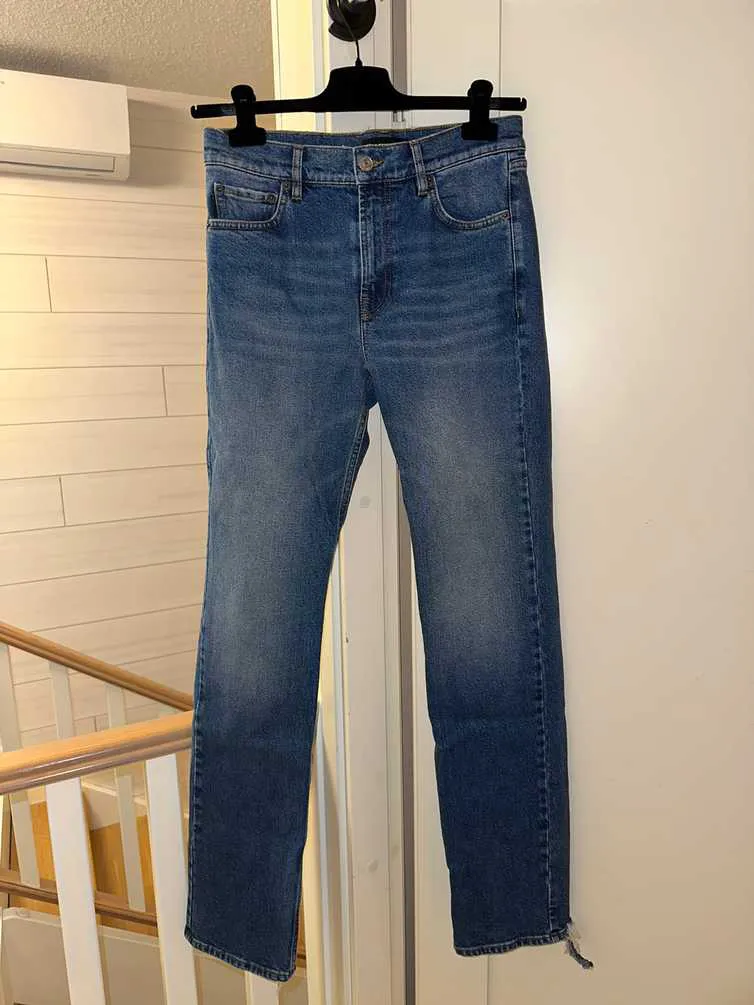 Balenciaga Distressed Hem Slim Fit Jeans FW 2018 *WORN ONCE*