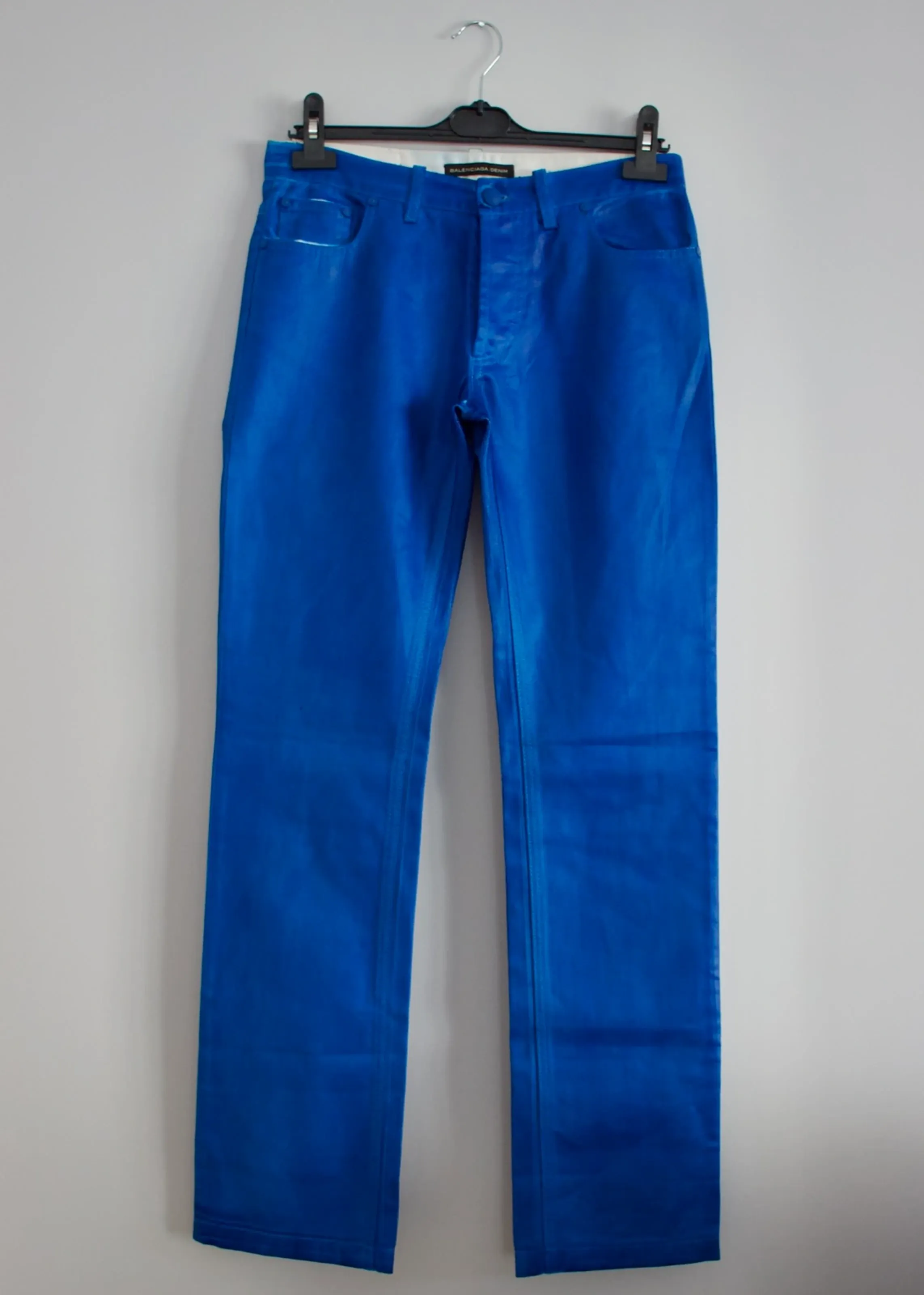 Archive Blue Waxed Denim