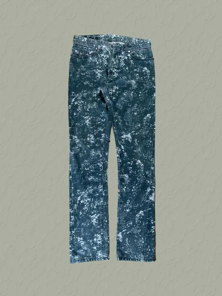 Balenciaga Digital Grey Camo Jeans