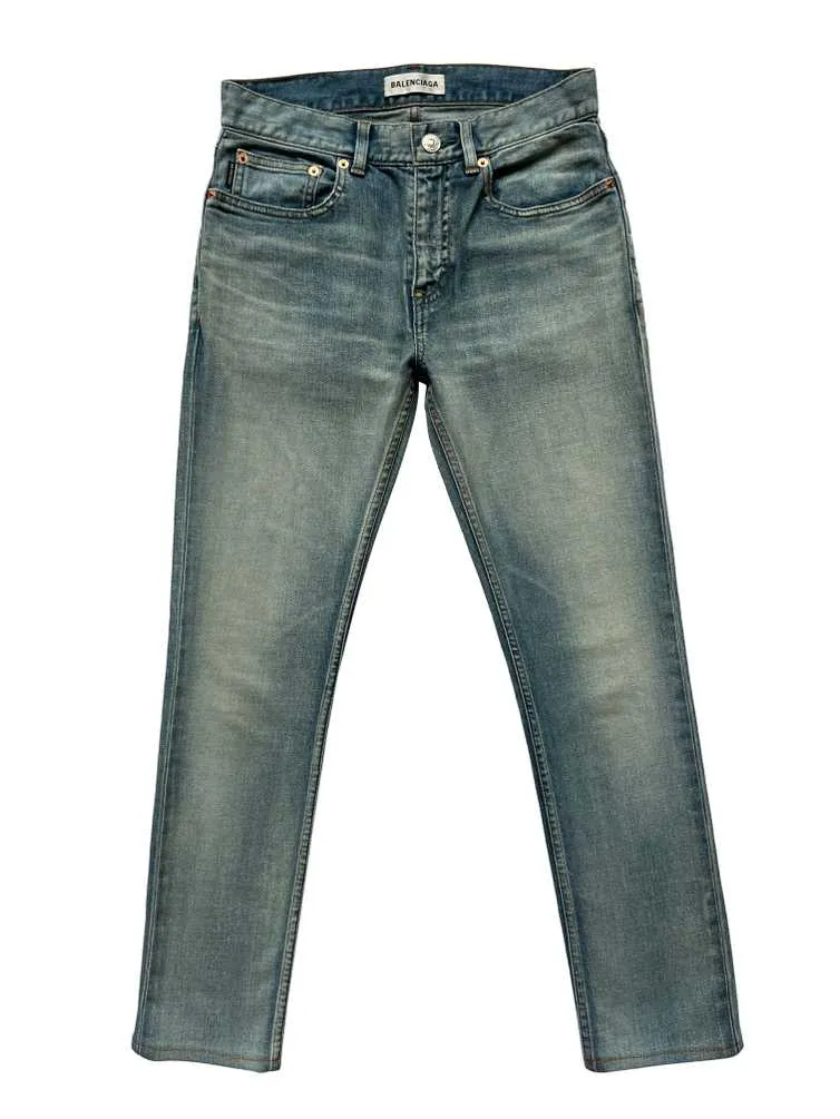 ⚡️QUICK SALE⚡️2019 Balenciaga Demna Blue Denim Jeans Pants