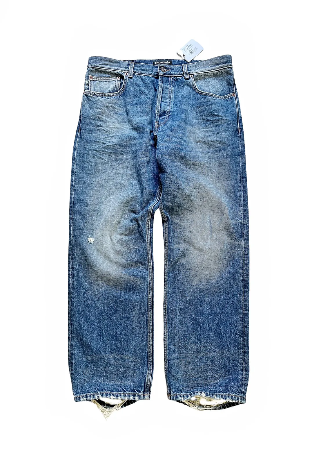 Sz36 2021 Destroyed Hem Denim