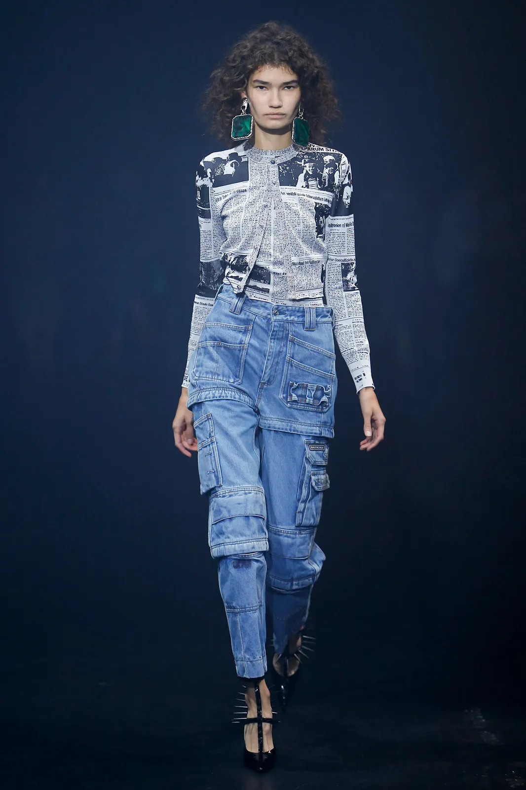 Convertible Zip Cargo Jeans (SS18)
