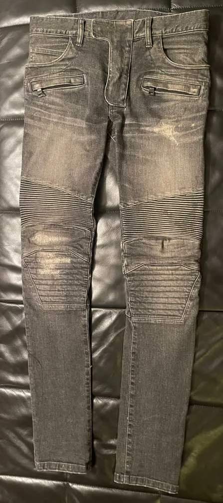Balmain Biker Jeans