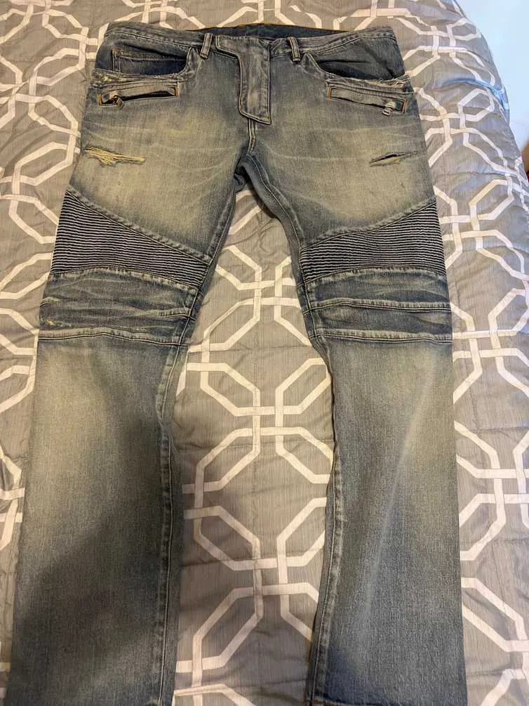 Balmain Biker Pants
