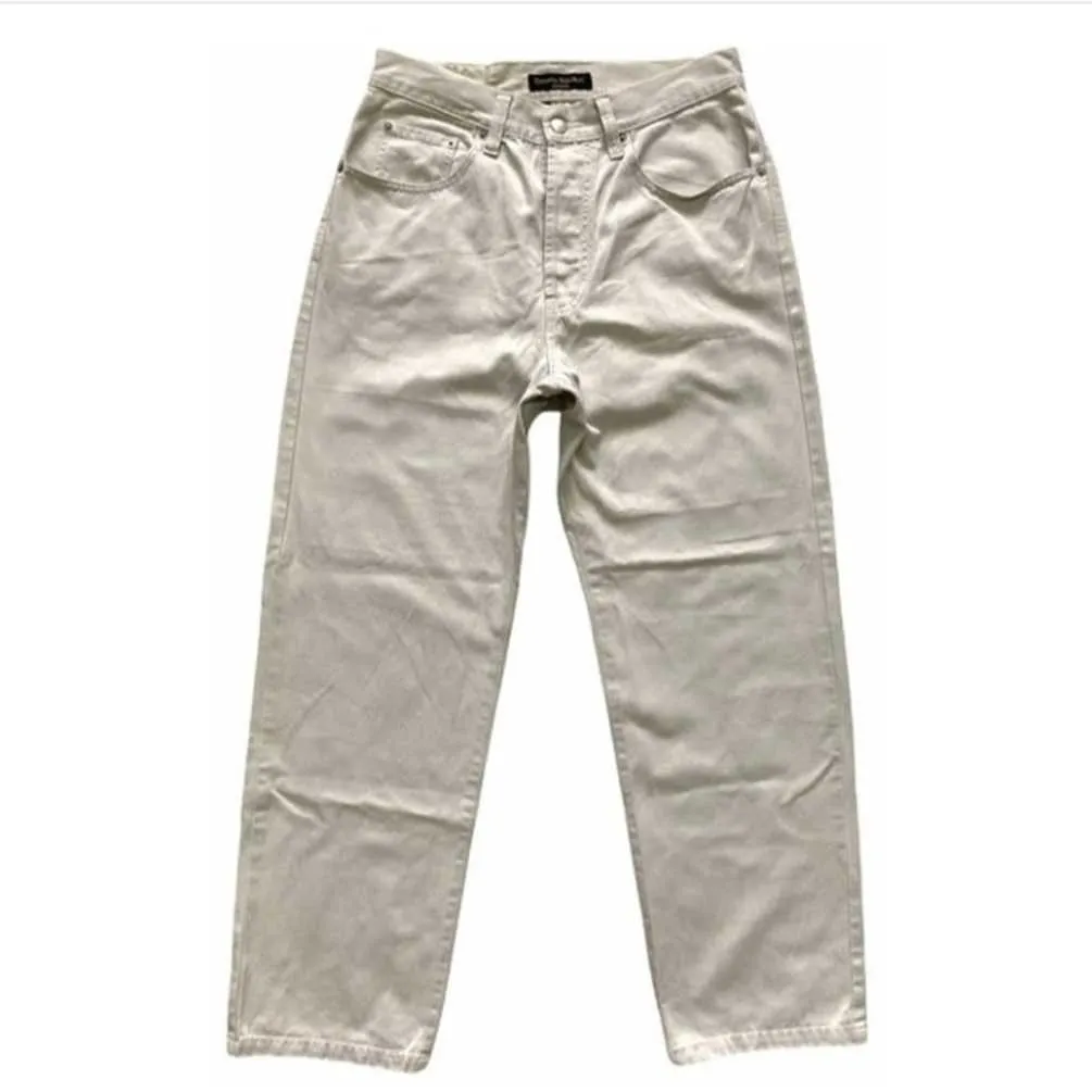 90s Banana Republic Wide & Straight Leg Denim Pants