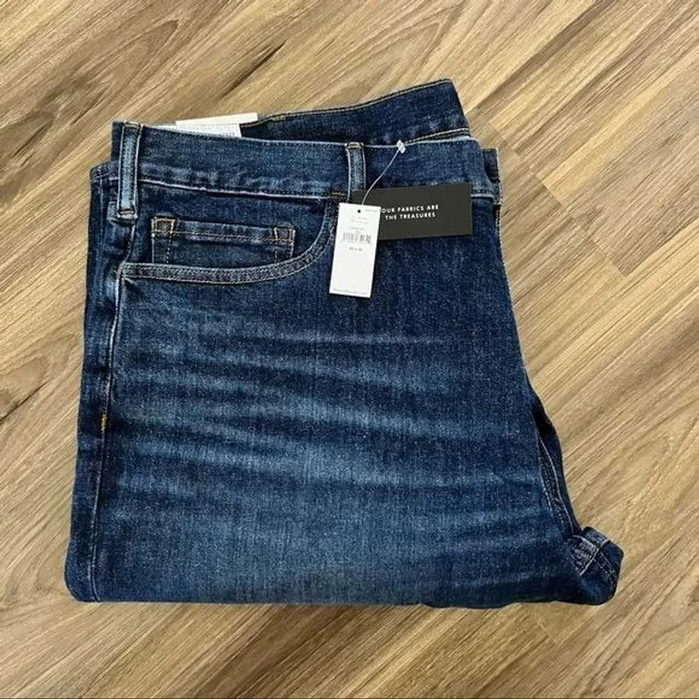 Banana Republic Organic Straight Leg Denim Jeans