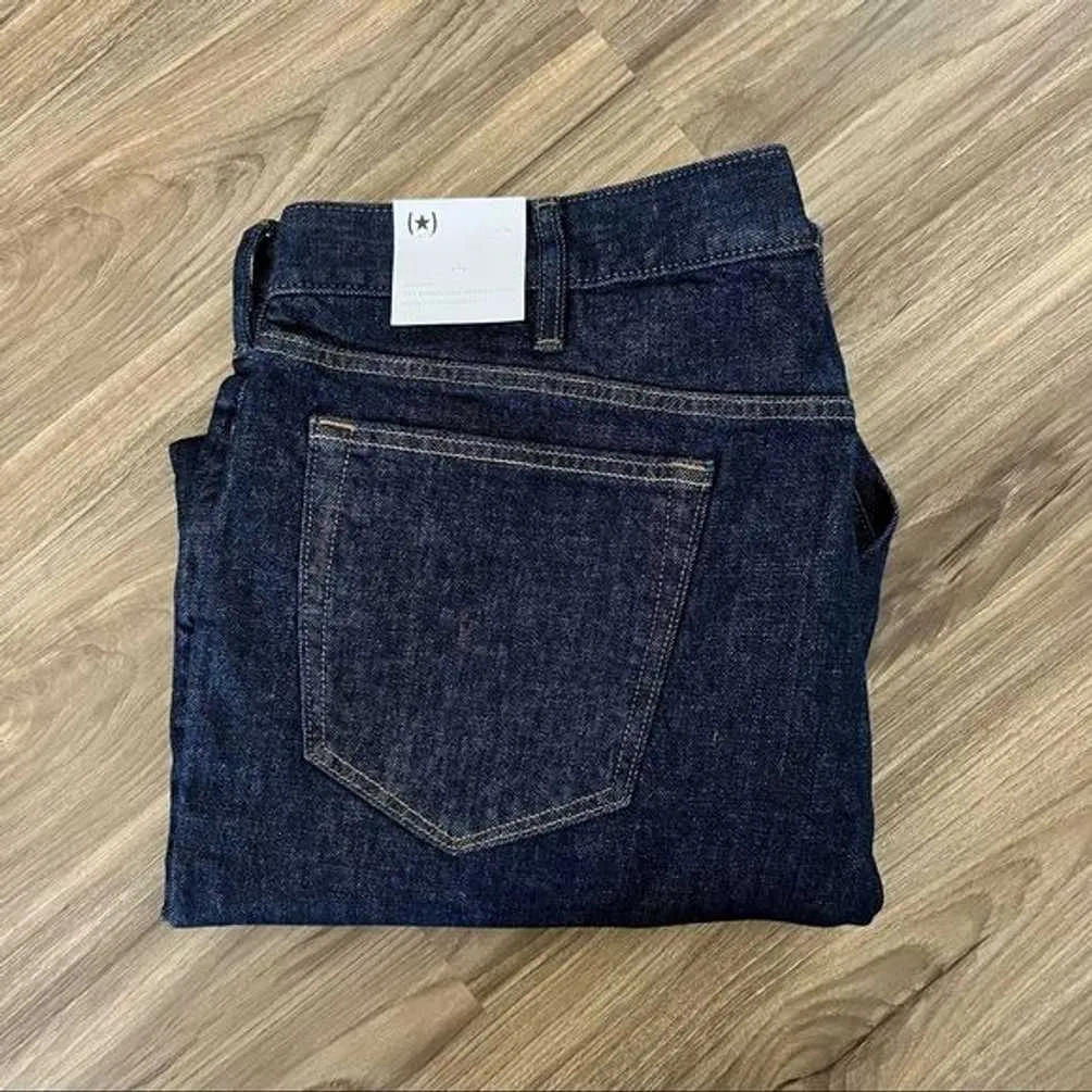 Banana Republic Slim Recycled Dark Wash Denim Jeans