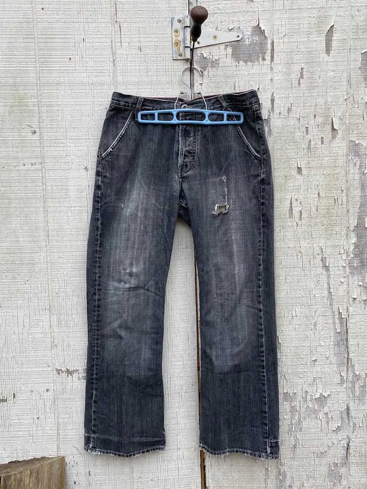 Banana Republic Distressed Utility Jeans