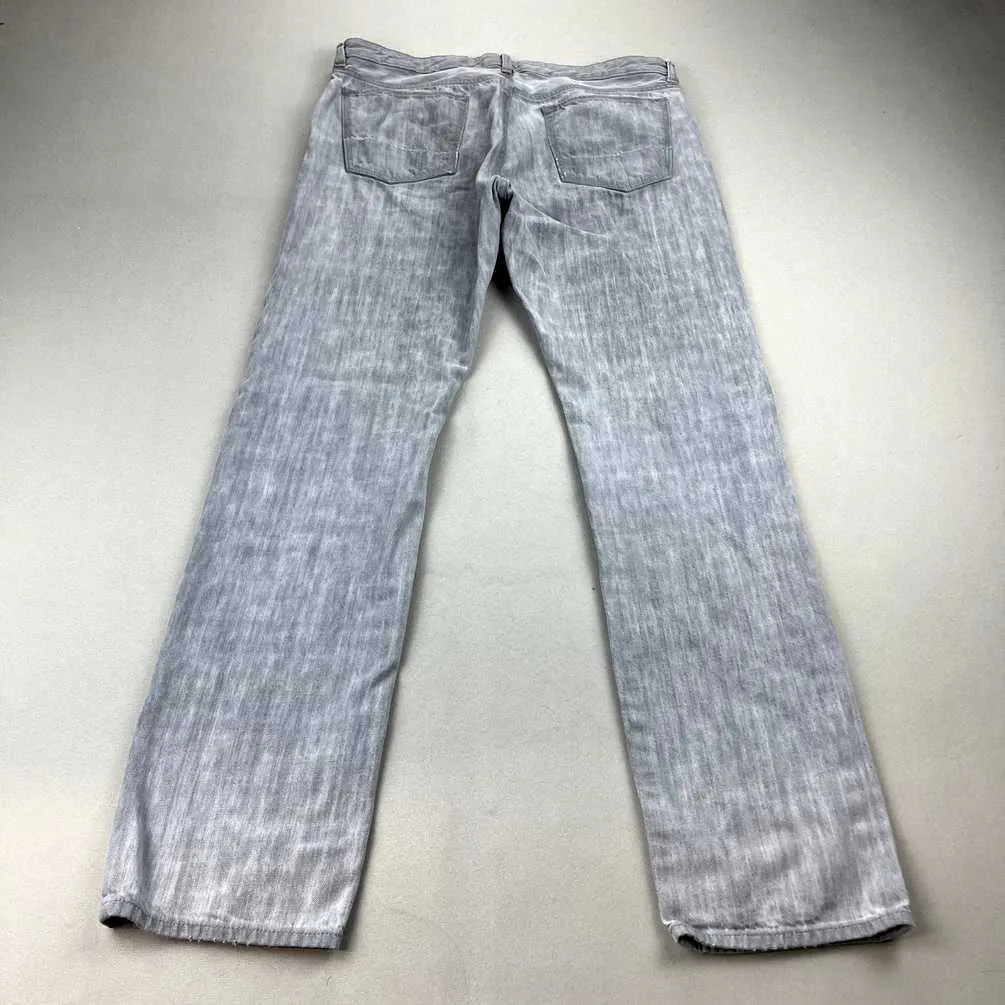 Banana Republic Jeans Mens 33x32 Gray Denim Straight Leg