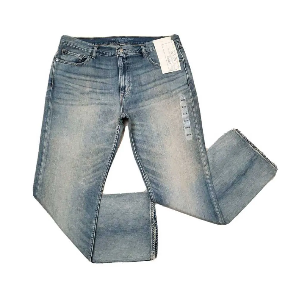 Banana Republic Slim Fit Jeans Men's Size 36 X 30 Blue