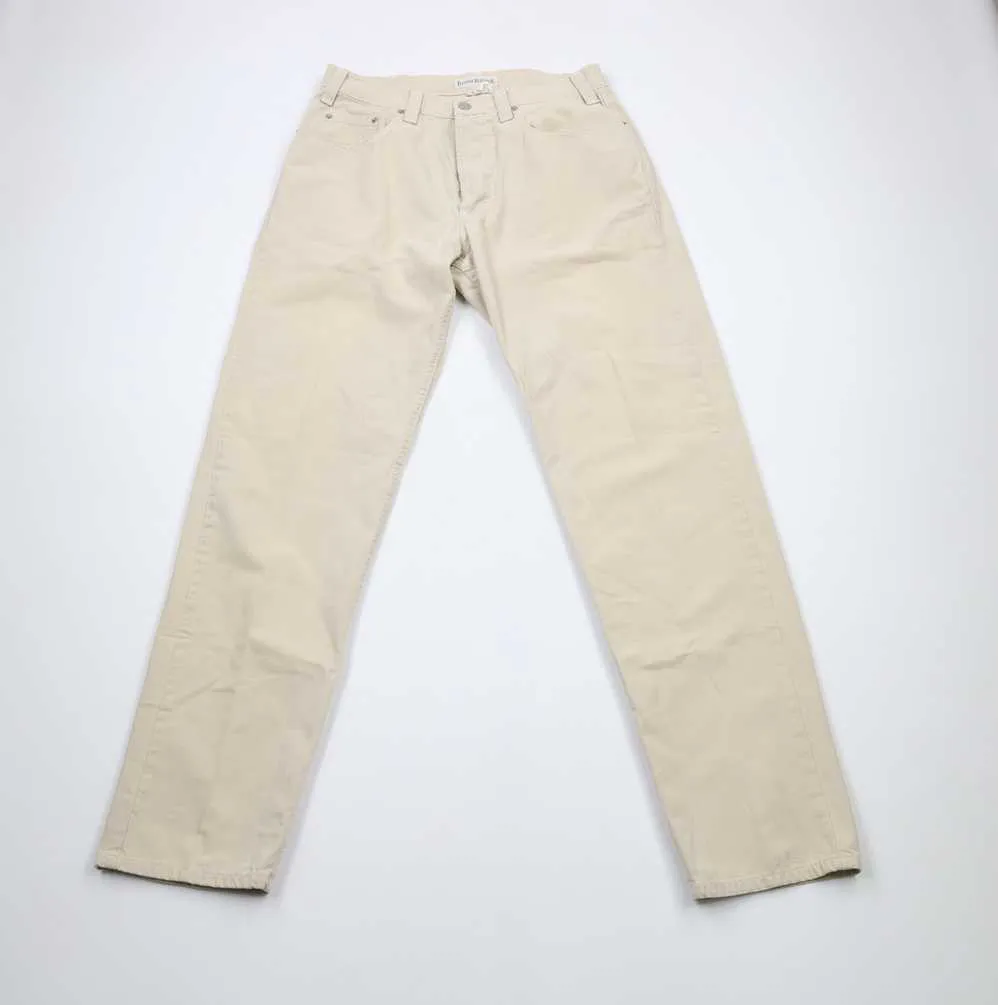 Vintage 90s Banana Republic Denim Button Fly Jeans Beige