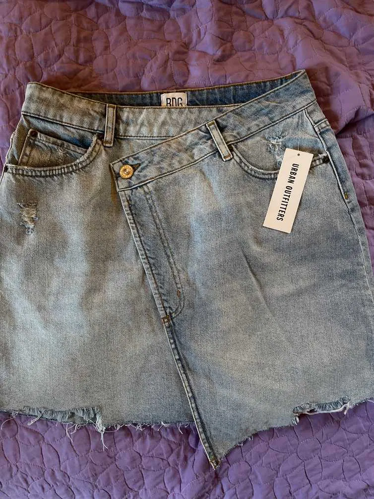 Denim skirt