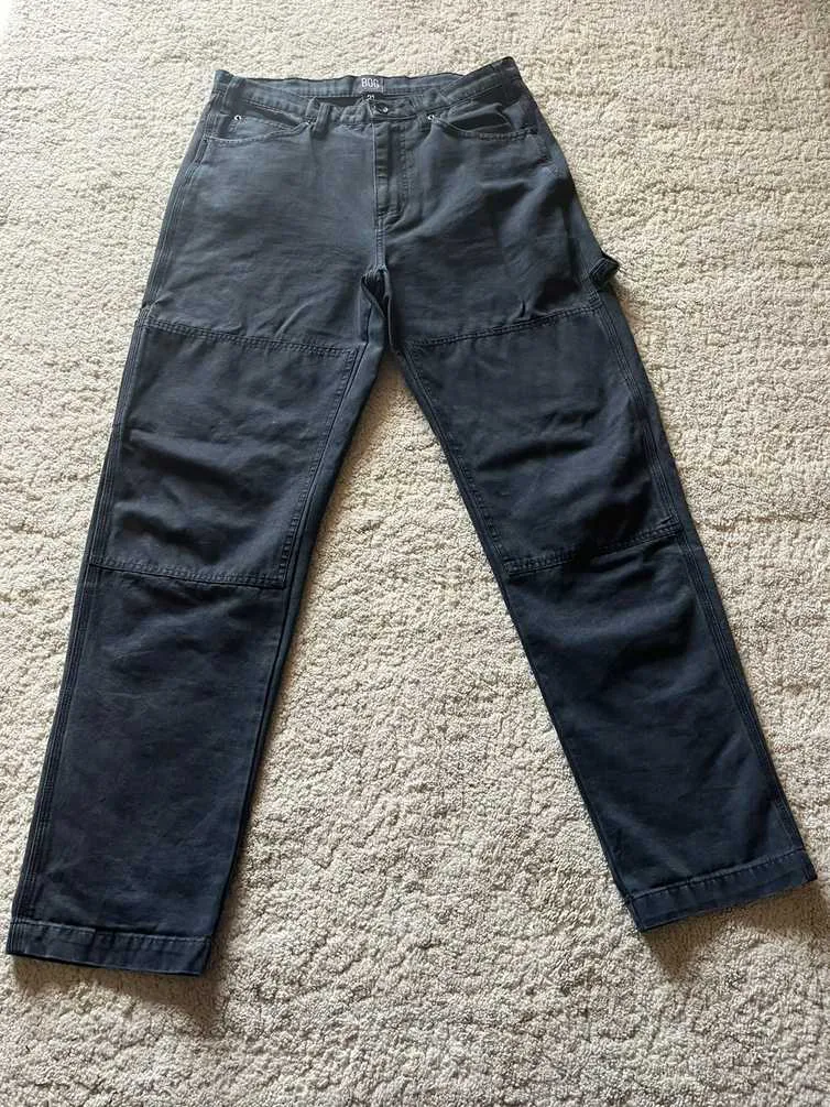 BDG Urban Outfitters Vintage Faded/washed black pants
