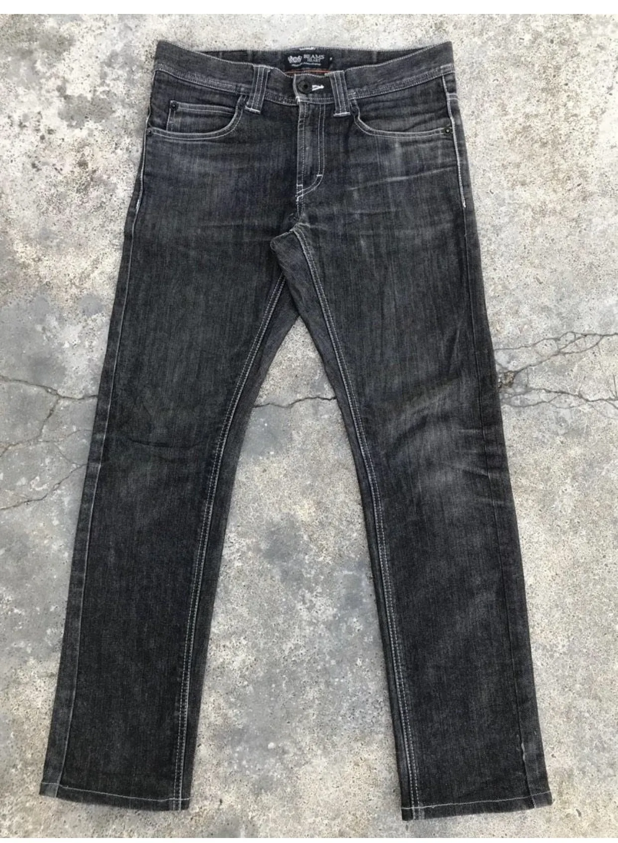 Best offer!! Grail 🔥 BEAMS HEART JEANS skate streetwear