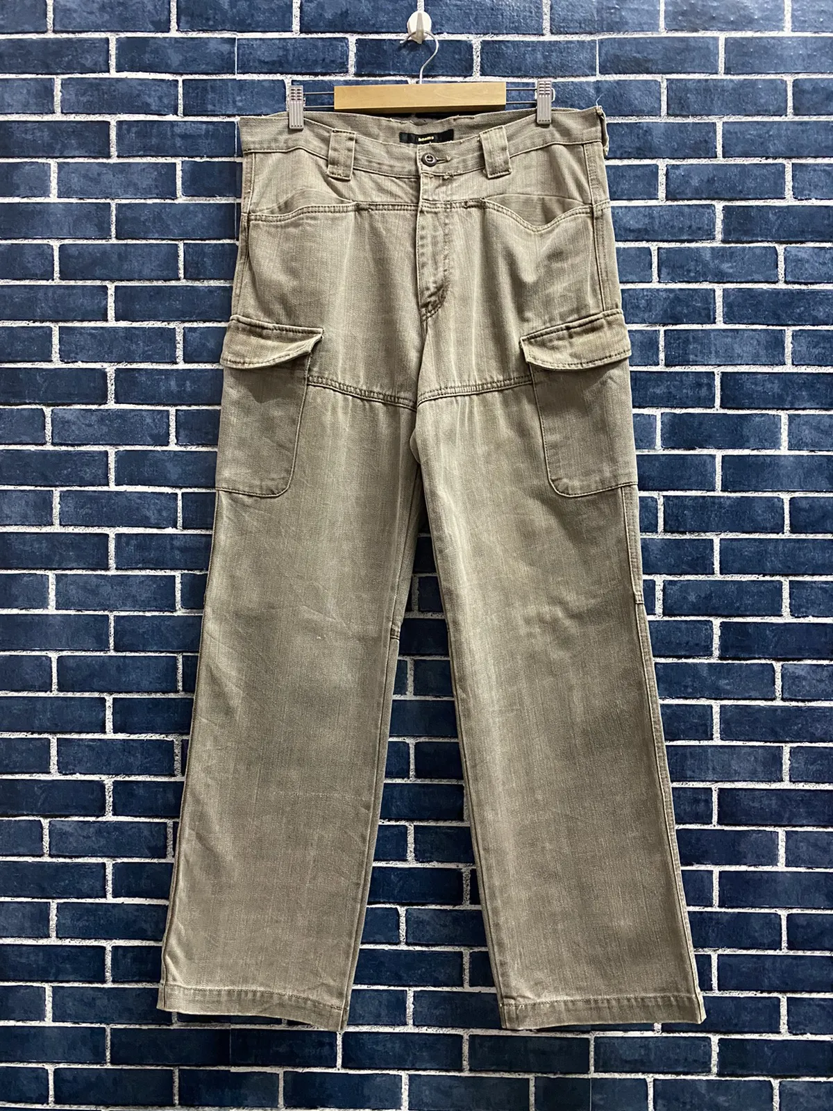 Vintage Beams Japan Cargo Denim Reconstructed WorkWear Pants