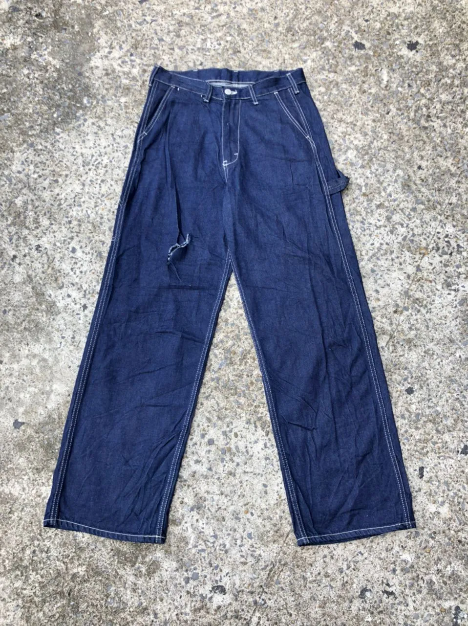 Beams Boy Made In Japan Distressed Denim Jeans