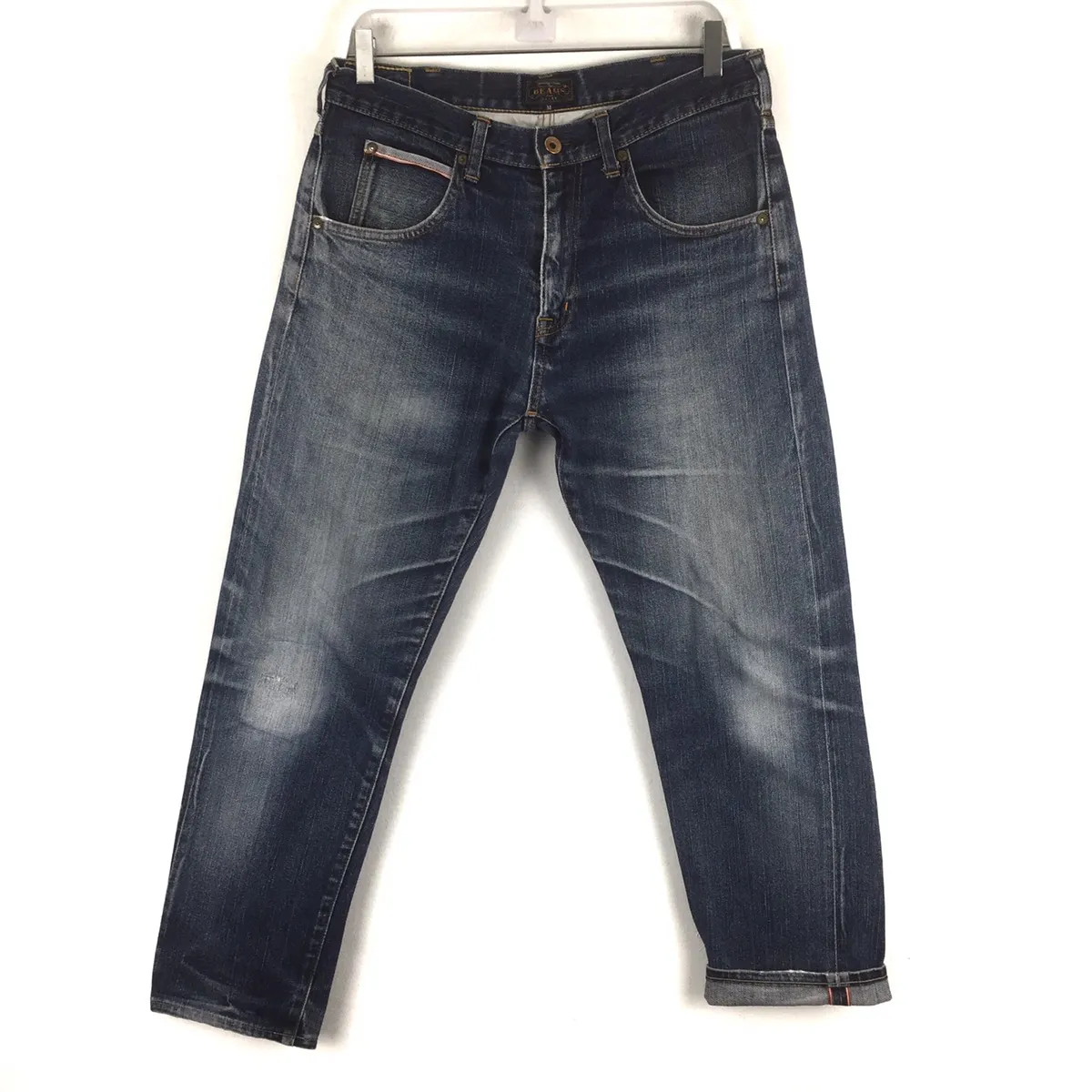 🔥M16 Japanese denim Beams selvedge redline jeans