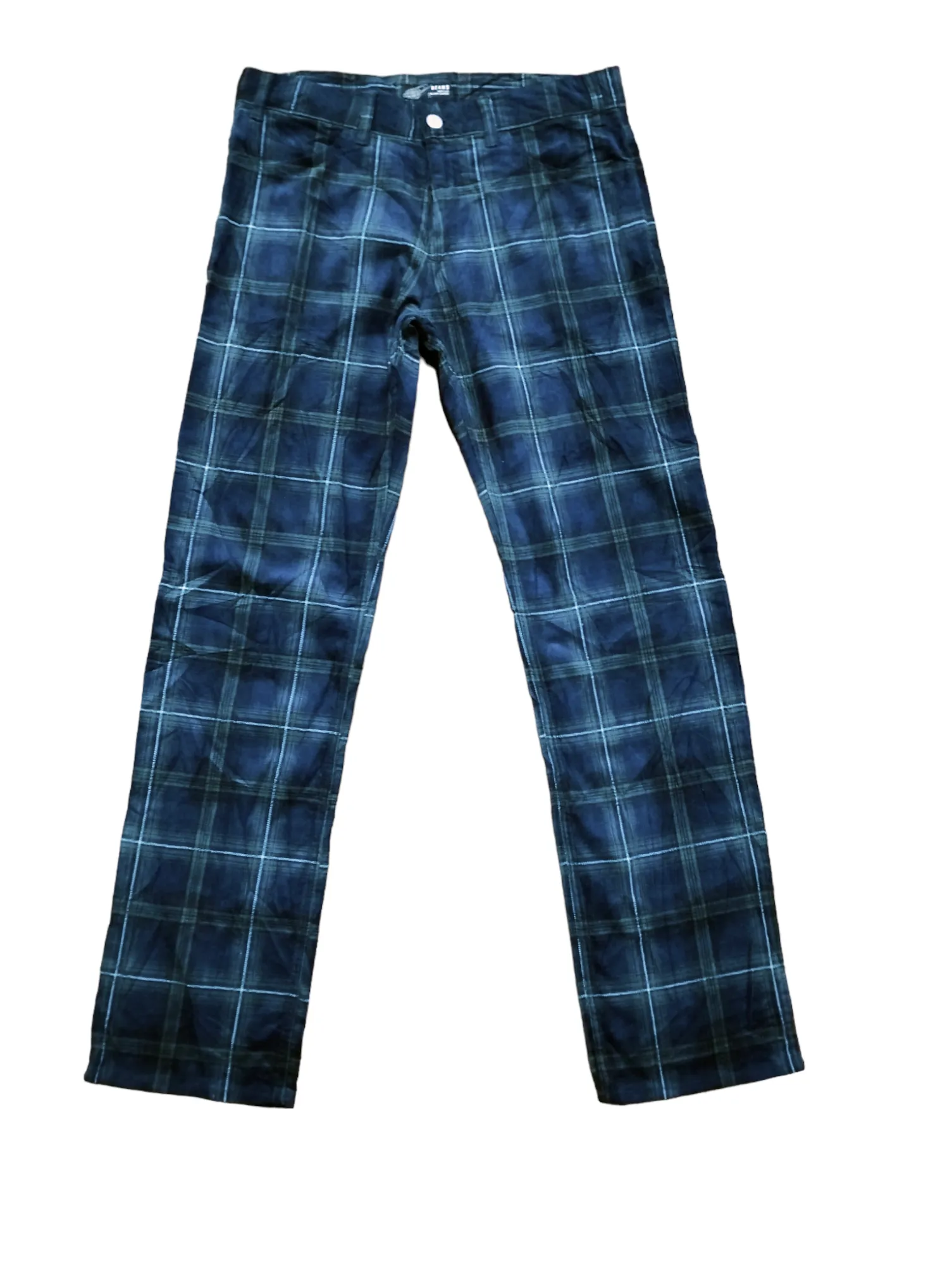 Vintage Beams Checkered Corduroy Pant