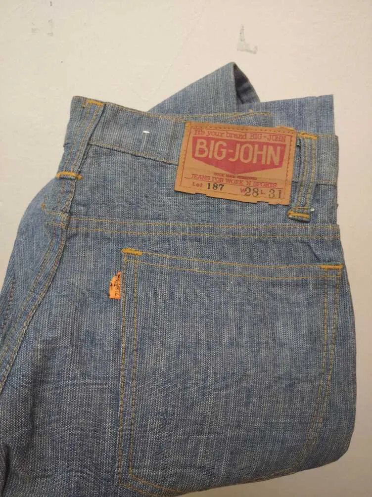 vintage big John jeans saiz 27