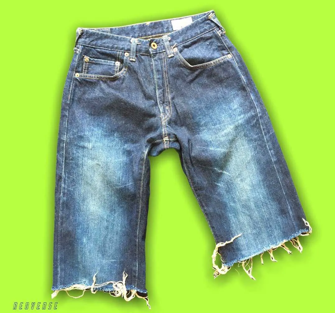 Vintage Cropped Denim Big John Selvedge