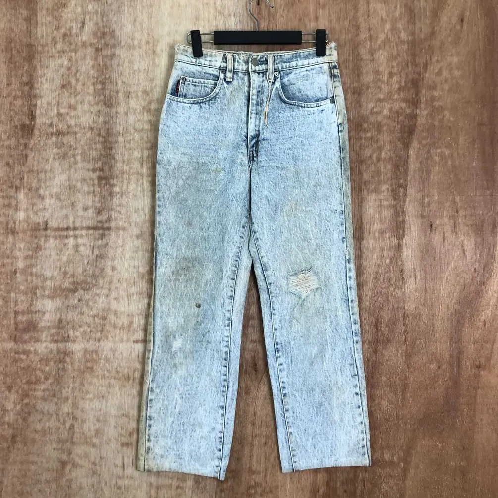 Big John Distressed Denim Pants