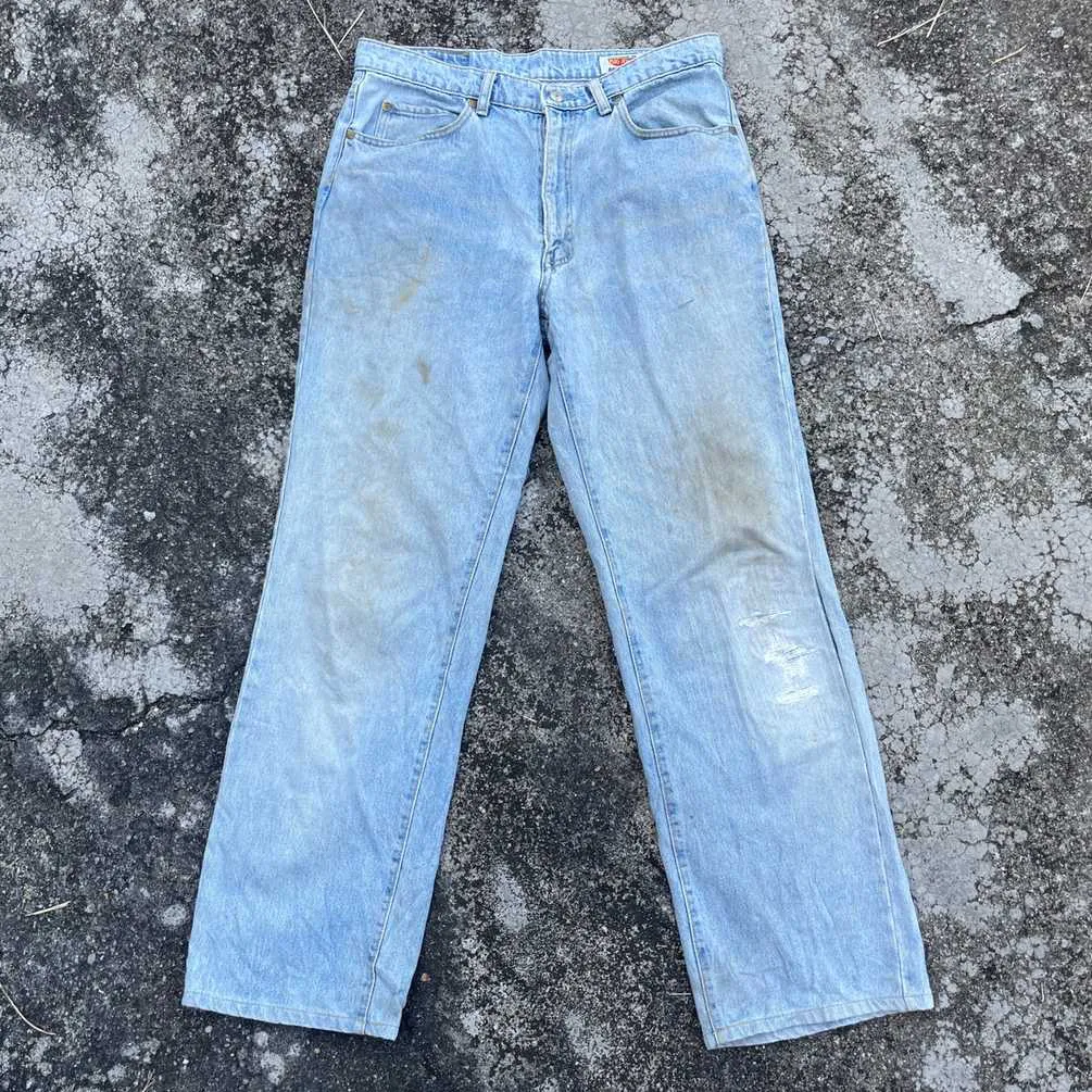 Vintage Big John Distressed Denim Jeans