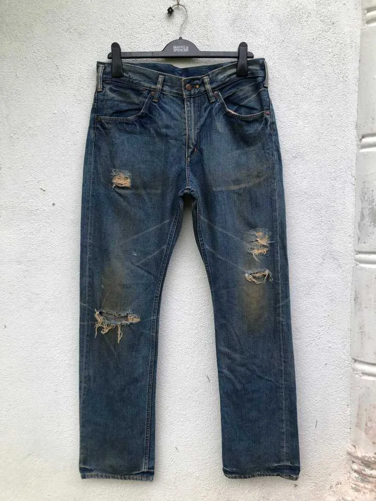 Bintage Big John Distressed Denim