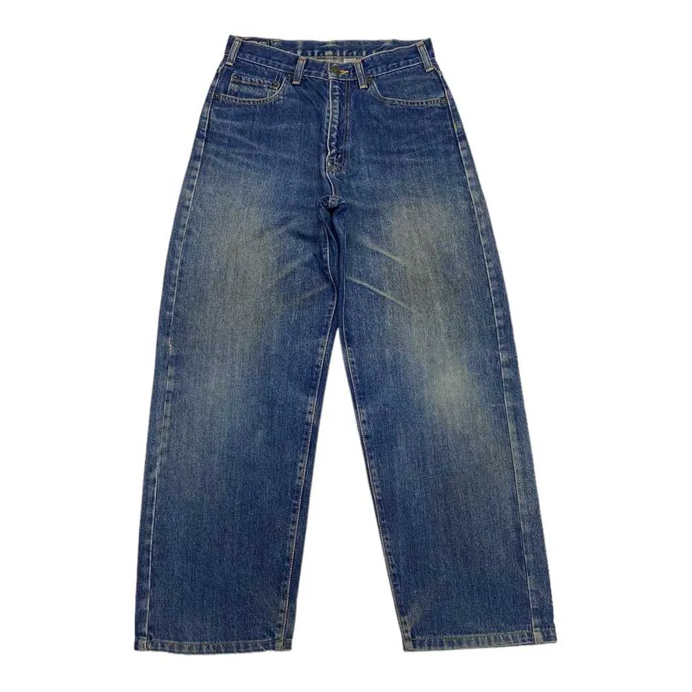 MILITARY BIG JOHN BAGGY DENIM PANTS