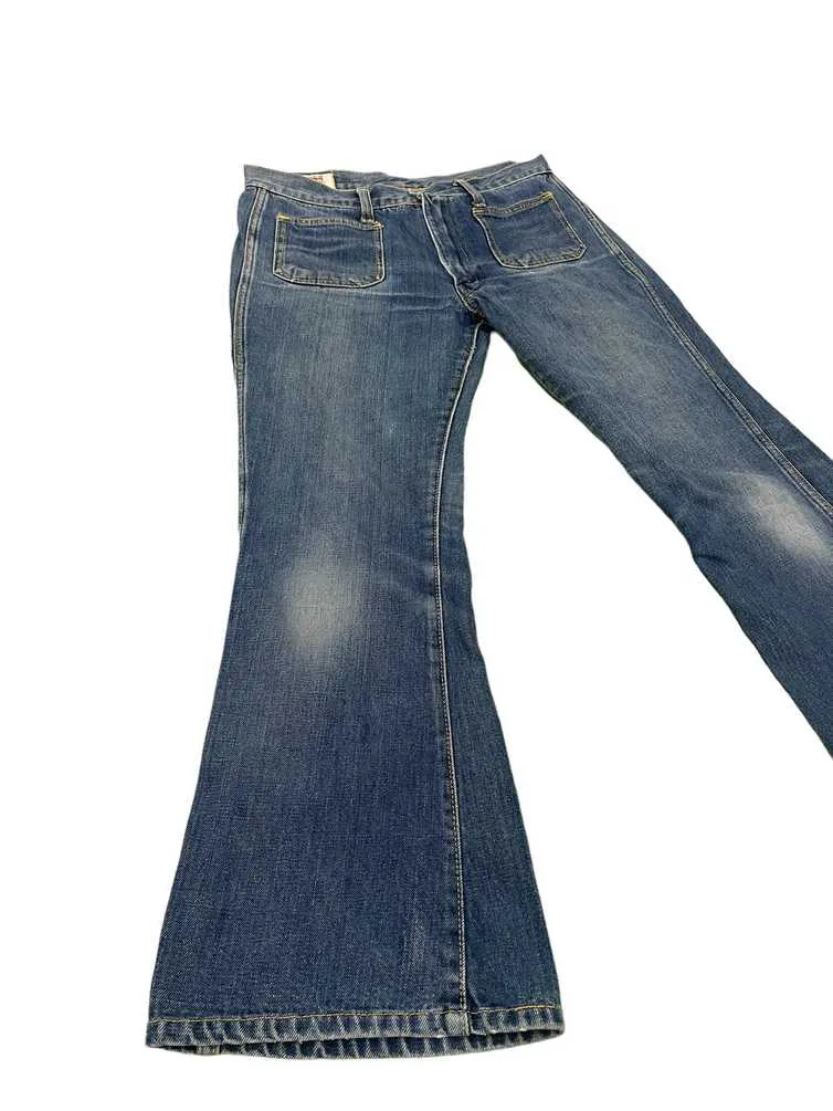 Flare Jeans 80s Big John Boot Cut Cropped Denim 30🟦