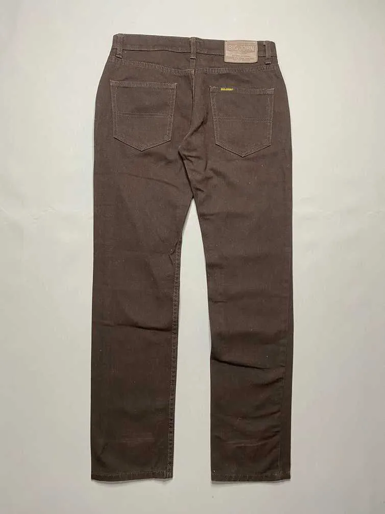 Vintage Big John brown casual pants jeans