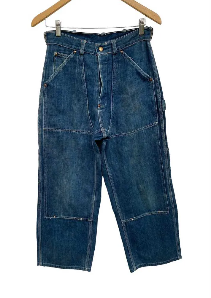 Vintage Big John Double Knee buckle back jeans