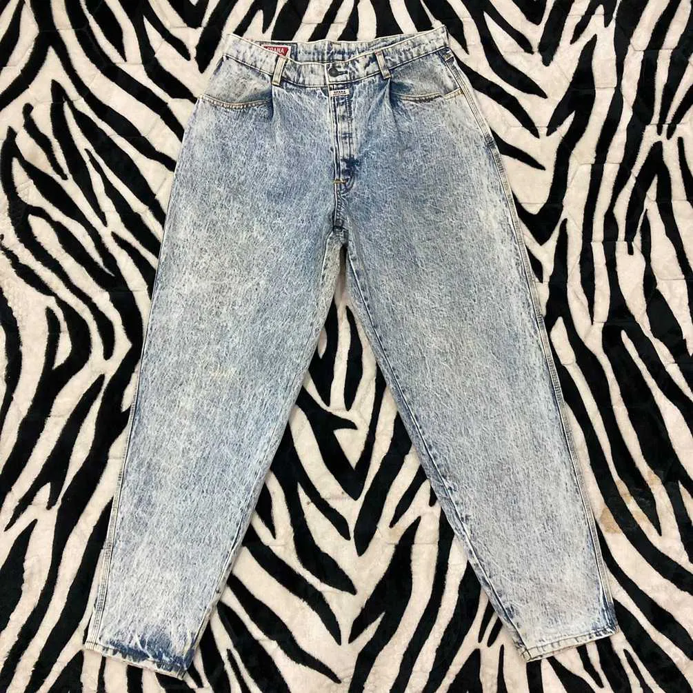 Vintage 80s Spana Big John Faded Denim Pants
