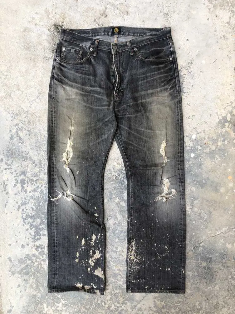 Vintage Big John Thrashed Jeans