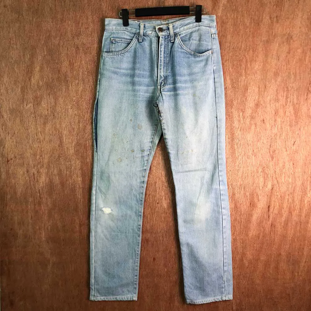 Big John Faded Denim Pants
