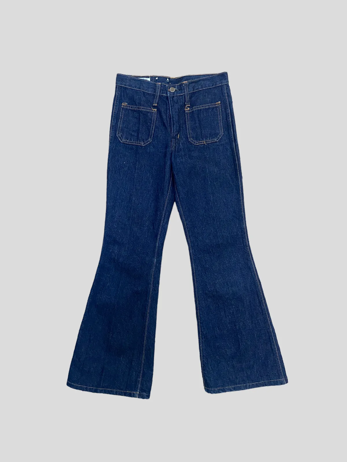 80s VINTAGE BIG JOHN BELL BOTTOM BOOT CUT FLARED JEANS