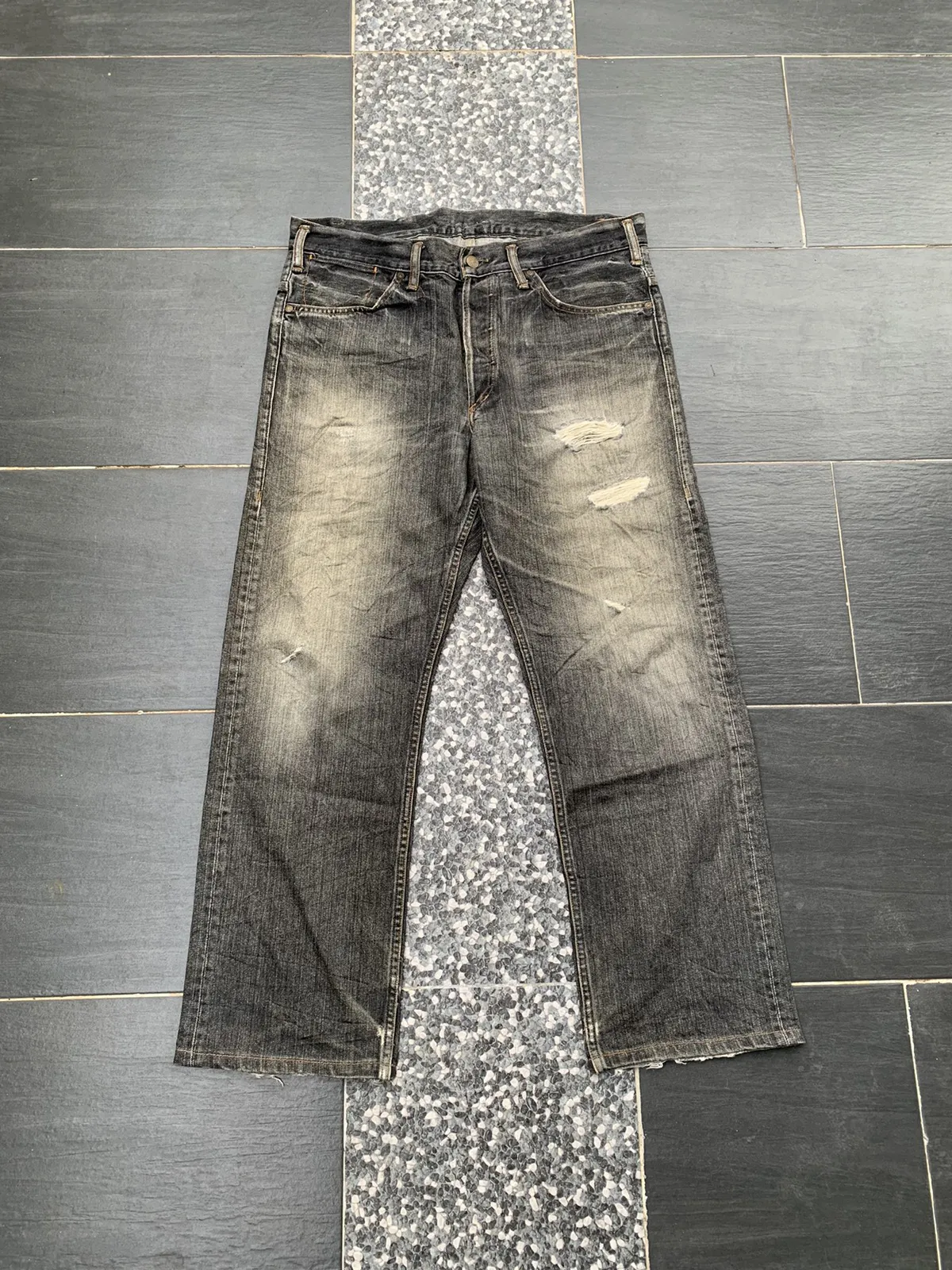Vintage Big John Distressed Denim