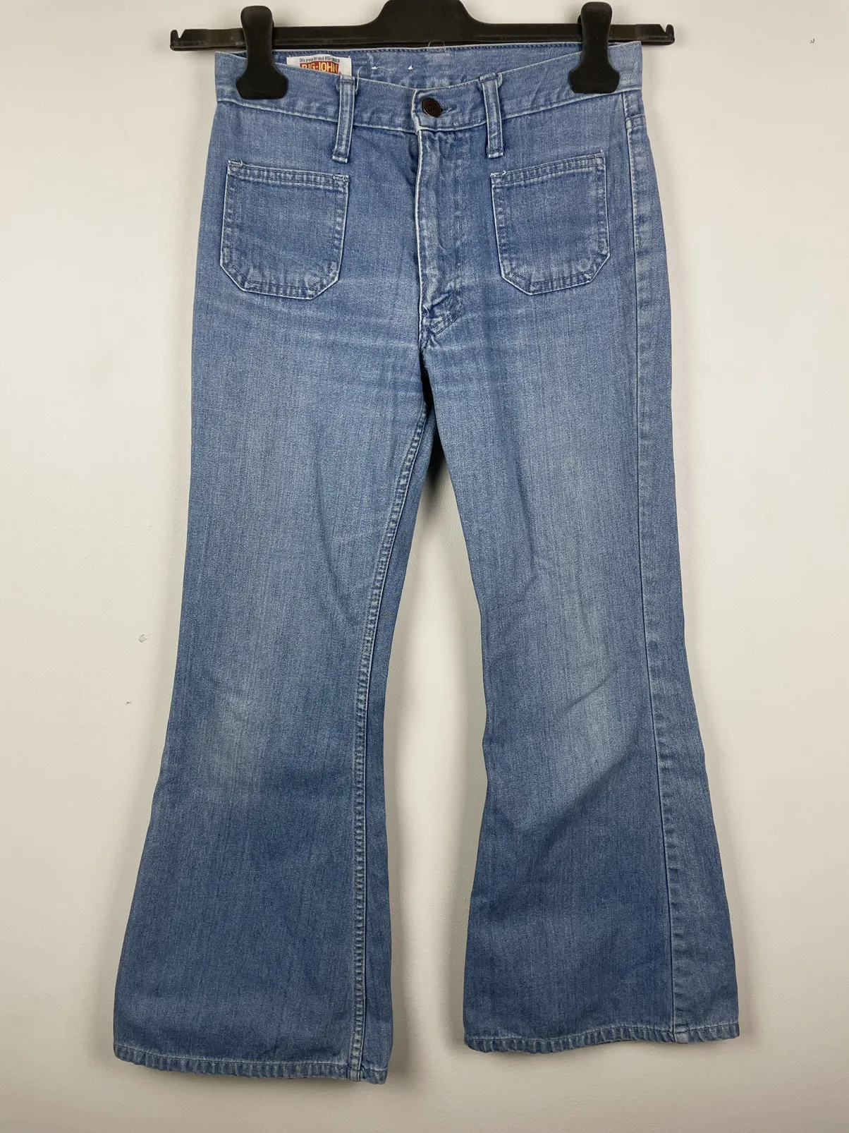 Big John Bush Pocket Flare Bootcut Bell Bottom Jeans Denim