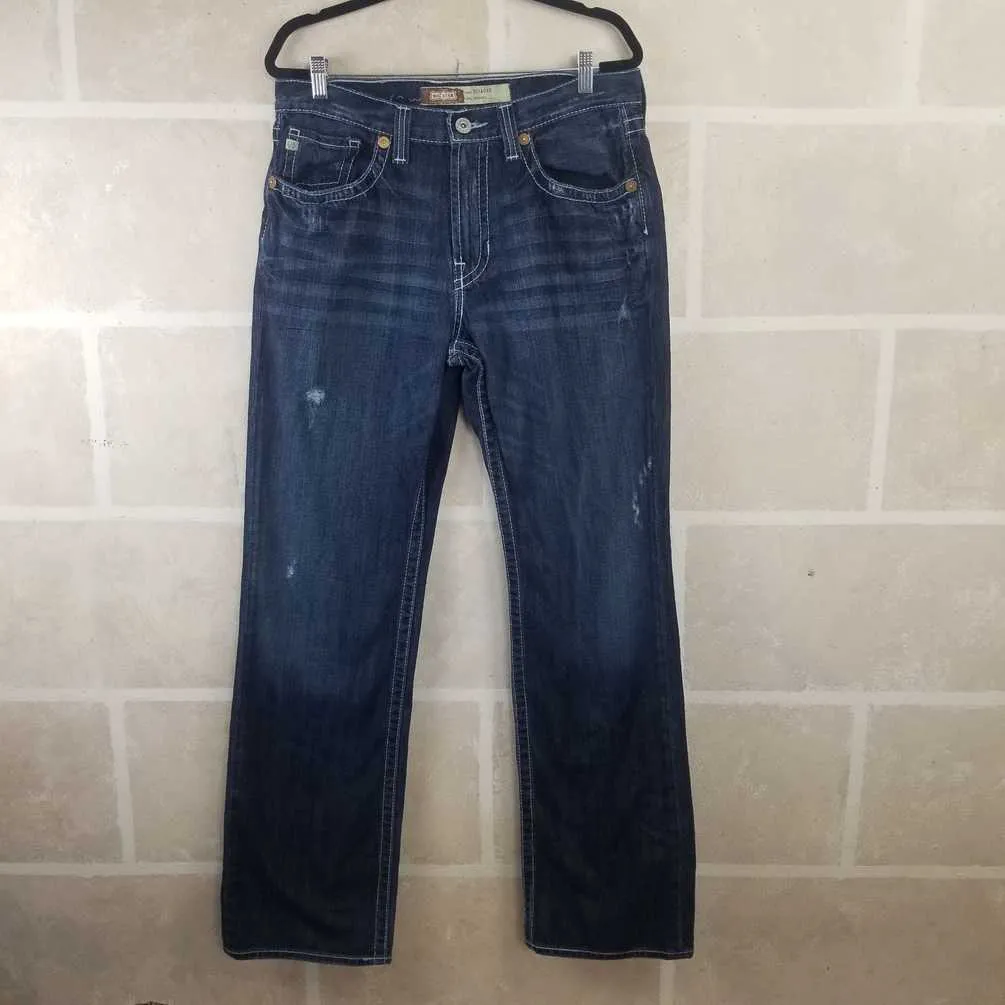 Big Star Voyager Men's Relaxed Straight Jeans Size 34L