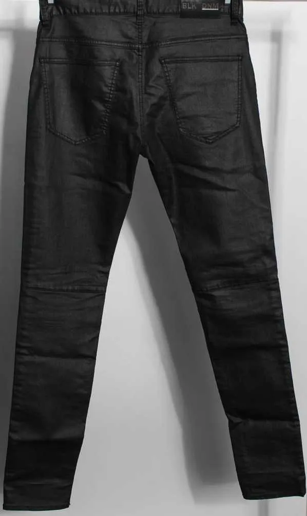 Coated Skinny Jeans
