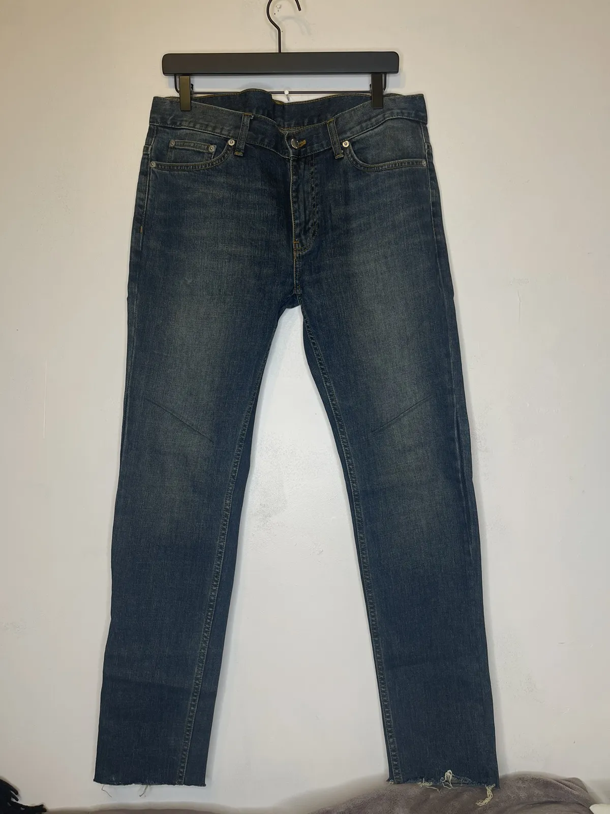 Raw Hem Skinny Jean