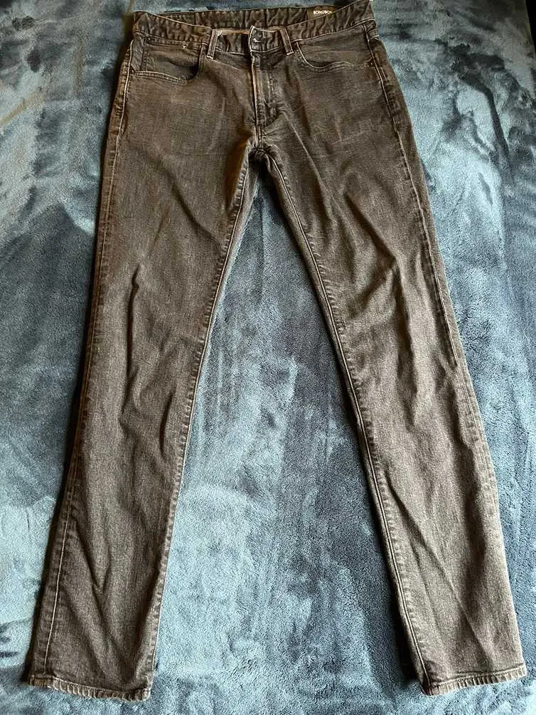 Faded Grey Bonobos Jeans